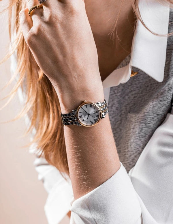 Tissot Carson Premium Lady Quartz 2 Tone Steel 30mm Ladies Watch T1222102203300