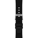 Tissot Supersport Quartz Black PVD Steel Black Rubber Strap 42mm Watch T1254172705100