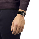 Tissot Supersport Quartz Black PVD Steel Black Rubber Strap 42mm Watch T1254172705100