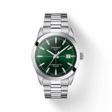 Tissot Gentlemant Automatic Silver Steel Green Dial 40mm Watch T1274071109101