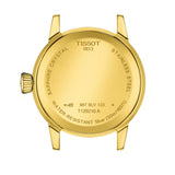 Tissot Classic Dream Quartz Gold Tone Steel Ivory Dial 28mm Watch T1292103326300