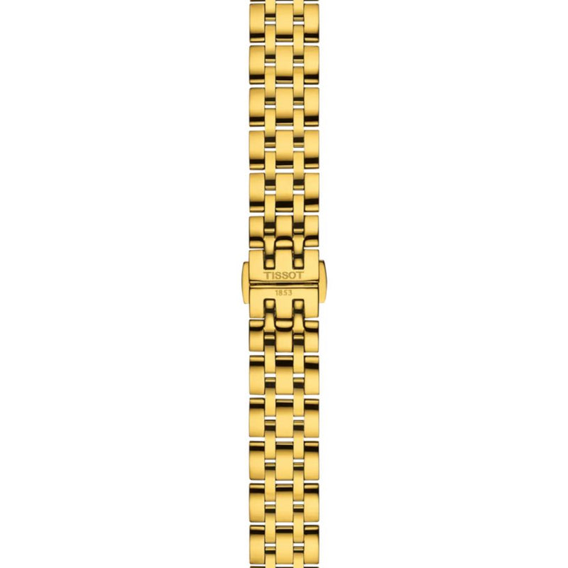 Tissot Classic Dream Quartz Gold Tone Steel Ivory Dial 28mm Watch T1292103326300