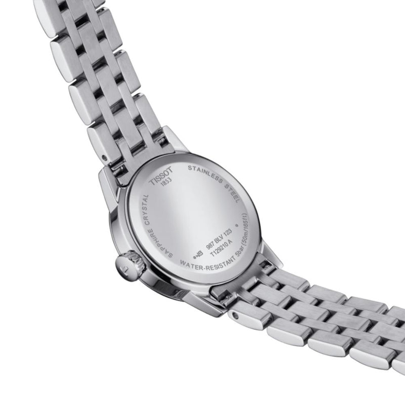 Tissot Classic Dream Quartz White Steel 28mm Ladies Watch T1292101101300