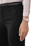 Tissot Classic Dream Quartz White Steel 28mm Ladies Watch T1292101101300