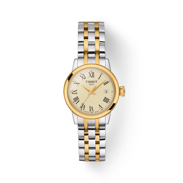 Tissot Classic Dream Quartz 2 Tone Steel 28mm Ladies Watch T1292102226300