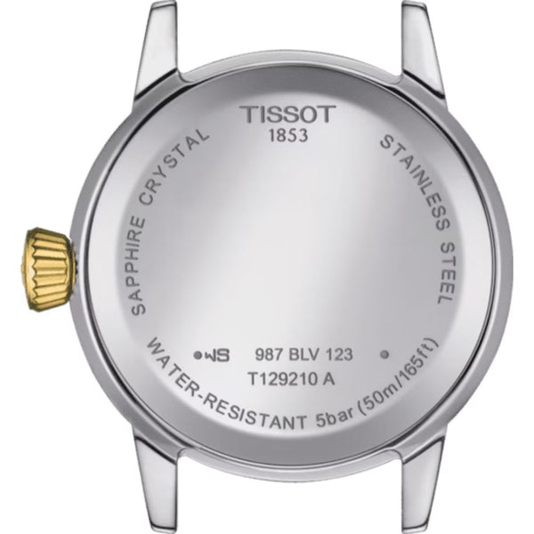 Tissot Classic Dream Quartz 2 Tone Steel 28mm Ladies Watch T1292102226300