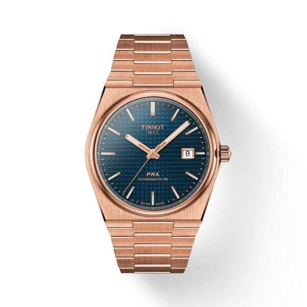 Tissot PRX Powermatic 80 Automatic Rose Gold Steel 40mm Watch T1374073304100