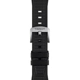 Tissot PRX Quartz Black Rubber Strap 40mm Mens Watch T1374101705100