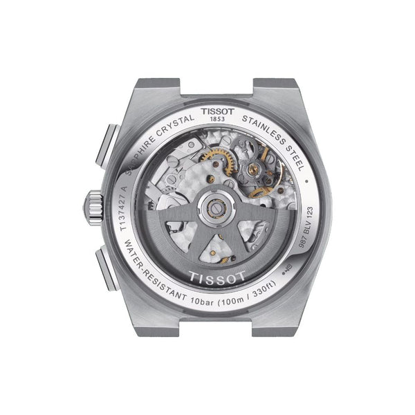 Tissot PRX Chronograph Automatic Silver Steel 42mm Mens Watch T1374271101100