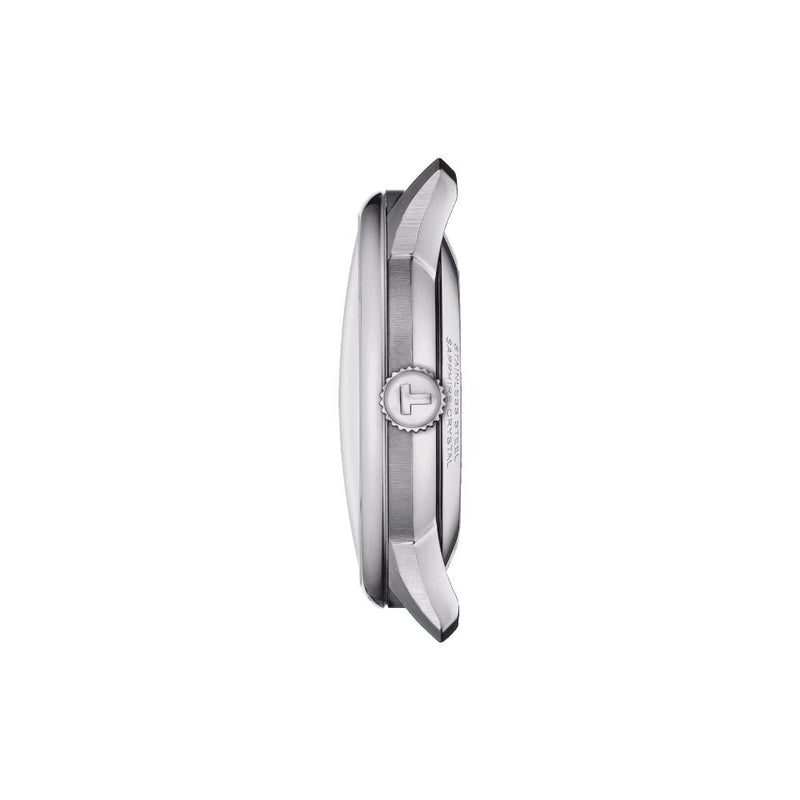 Tissot Chemin des Tourelles Powermatic 80 Grey Steel 39mm Watch T1398071106100
