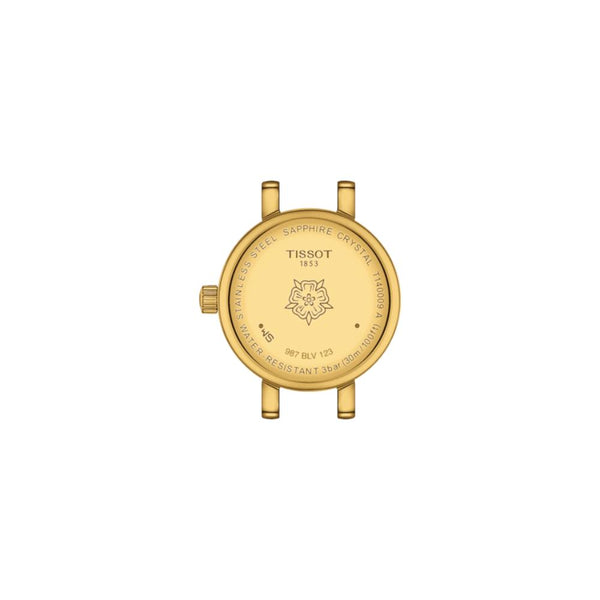 Tissot Lovely Quartz Gold Tone 19.5mm Ladies Diamond Watch T1400096302600