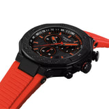 Tissot T-Race Quartz Grey Dial Red Silicon Strap 45mm Watch T1414173706101