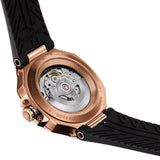 Tissot T-Race Automatic Rose Gold Steel Black Dial 41mm Watch T1418073705100