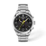 Tissot PR 100 Tour De France Quartz Silver Steel Black Dial 40mm Watch T1504171105100