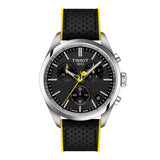 Tissot PR 100 Tour De France Quartz Silver Steel Black Dial 40mm Watch T1504171105100