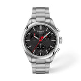 Tissot PR 100 Vuelta Quartz Black Dial Interchangeable Strap 40mm Watch T1504171105101