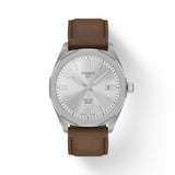 Tissot PRC 100 Solar Brown Leather Strap 39mm Watch T1514221603100
