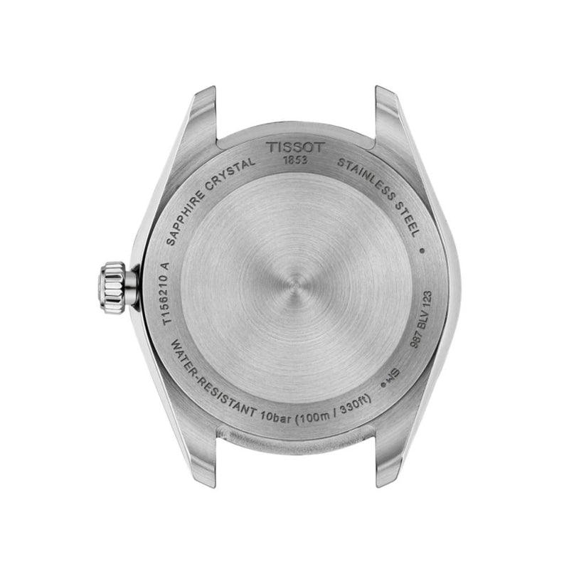 Tissot Ballade Quartz Silver Steel Mint Green Dial 34mm Watch T1562101109100
