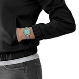 Tissot Ballade Quartz Silver Steel Mint Green Dial 34mm Watch T1562101109100