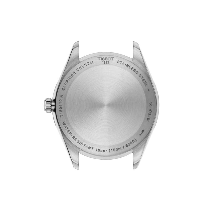 Tissot Ballade Quartz Silver Steel Green Dial 40mm Watch T1564101109100