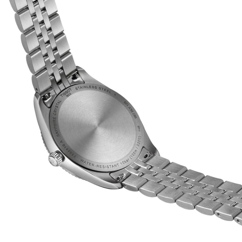 Tissot Ballade Quartz Silver Steel Green Dial 40mm Watch T1564101109100