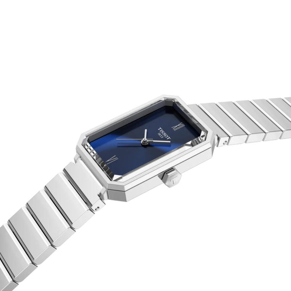 Tissot RSV Quartz Silver Steel Blue Dial 30mm Watch T160101104300