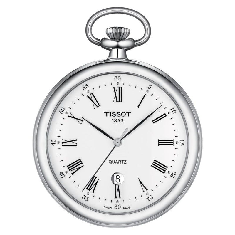 Tissot T-Pcoket Silver Lepine Watch T82655013