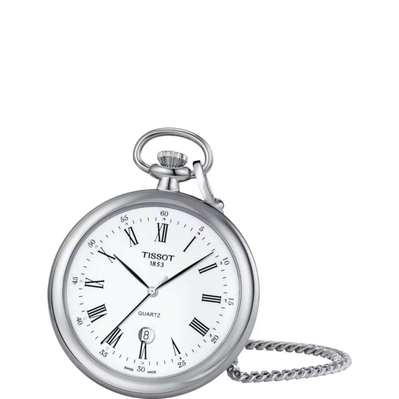Tissot T-Pcoket Silver Lepine Watch T82655013
