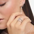 Thomas Sabo Silver Cubic Zirconia Arrow Ring TR2357-051-14