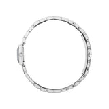 Gucci G-Frame Silver Steel Pink Dial with Diamonds Ladies Watch YA128539