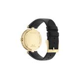 Gucci Diamantissiam Black Leather 32mm Ladies Watch YA141404