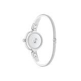 Gucci Model 2000 Quartz Pink Dial 24mm Bangle Watch YA167514