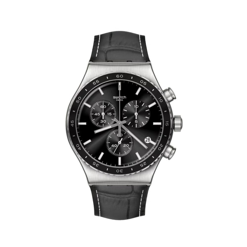 Swatch Irony At Night Quartz 43cm Watch YVS495