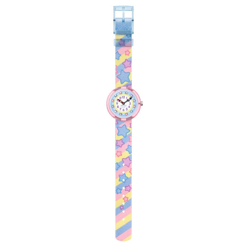 Swatch Flik Flak Star Party Quartz 31.85mm Watch FBNP215