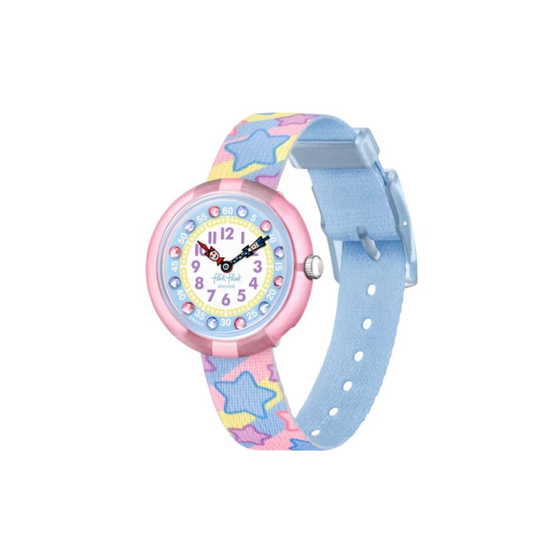 Swatch Flik Flak Star Party Quartz 31.85mm Watch FBNP215