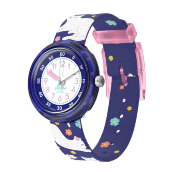 Swatch Flik Flak Fancy Cat Quartz 31.85mm Watch FPNP164