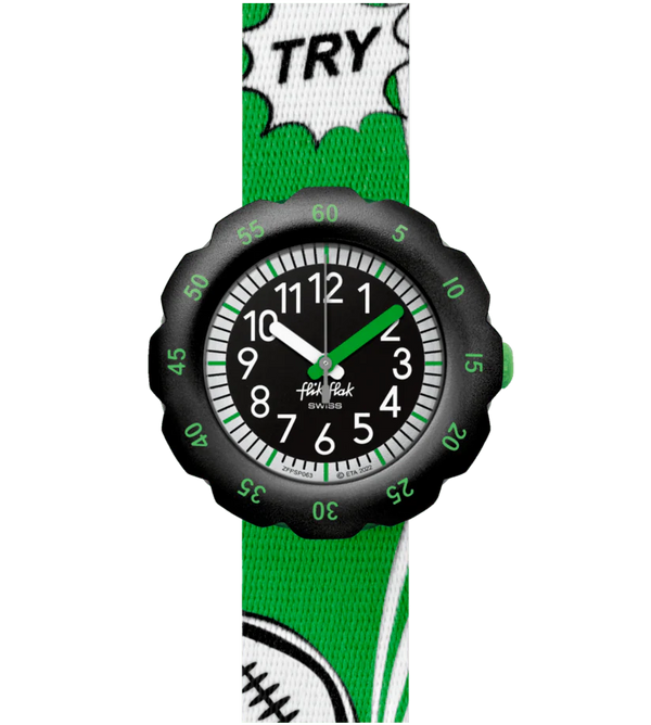 Swatch Flik Flak Try High Quartz 34.75mm Watch FPSP063