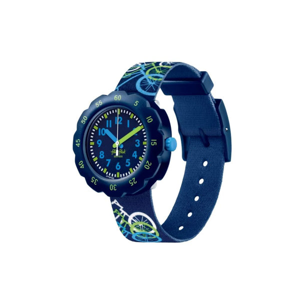 Swatch Flik Flak Ride Along Quartz 34.75mm Watch FPSP065
