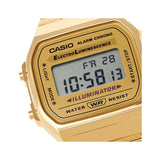 Casio Vintage Retro Gold Steel Digtial Watch A168WG-9EF