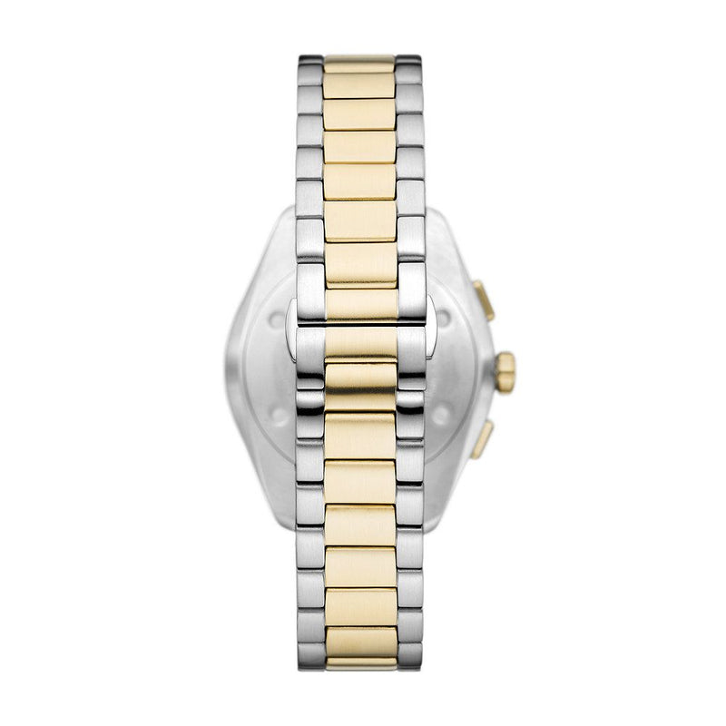 Emporio Armani Quartz Two Tone Steel 43mm Watch AR11605