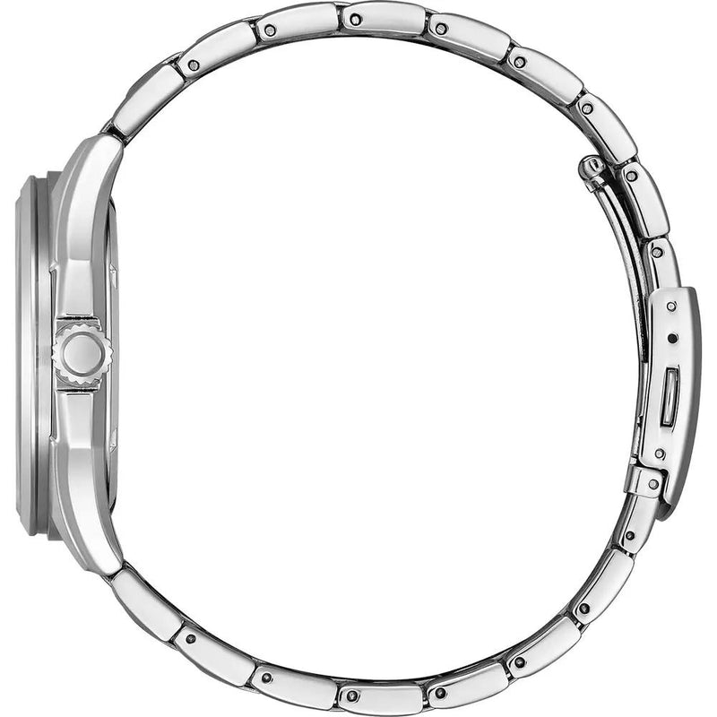 Citizen Eco-Drive Sport Steel Black Dial 41mm Watch AW1750-85E