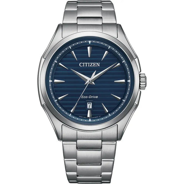 Citizen Eco Drive Sport Steel Blue Dial 41mm Watch AW1750 85L Bannon Jewellers