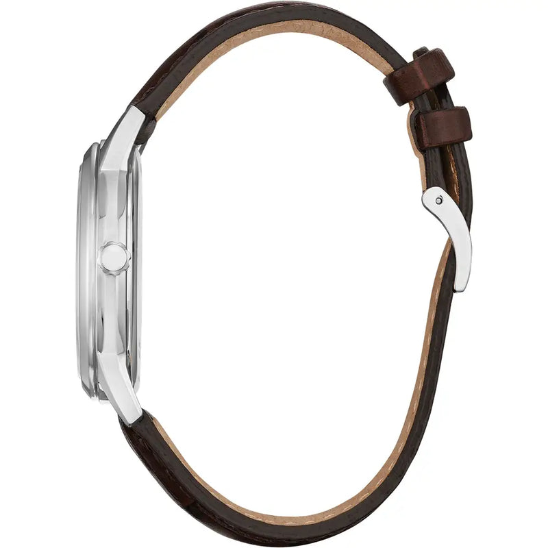 Citizen Eco-Drive Leather Strap 41mm Watch AW1780-25A