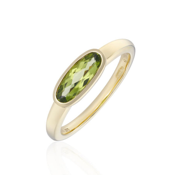9ct Gold Peridot Ring