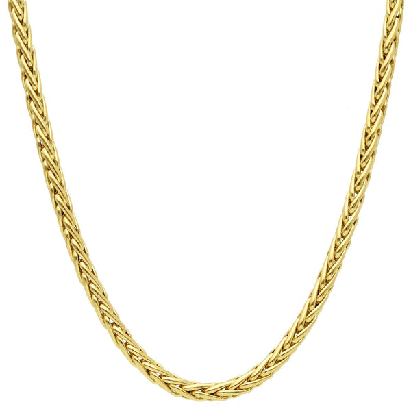 18ct Gold Palmier Necklace 45cm