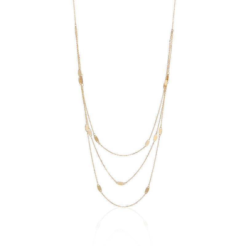 9ct Gold Triple Chain
