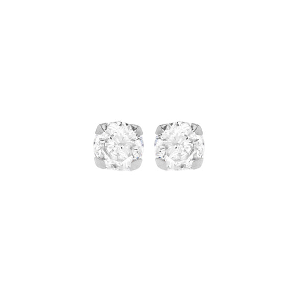 9ct Gold Cubic Zirconia Stud Earrings