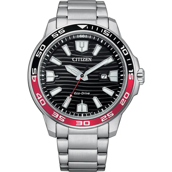 Citizen Sport Eco Drive Stainless Steel 45mm Watch AW1527-86E