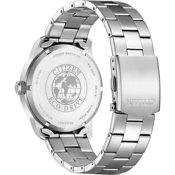 Citizen Eco Drive White Dial Bracelet 42mm Watch BM8550-81A