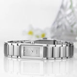 Citizen Axiom Eco Drive Silver Steel 29mm Ladies Watch EG7050-54A